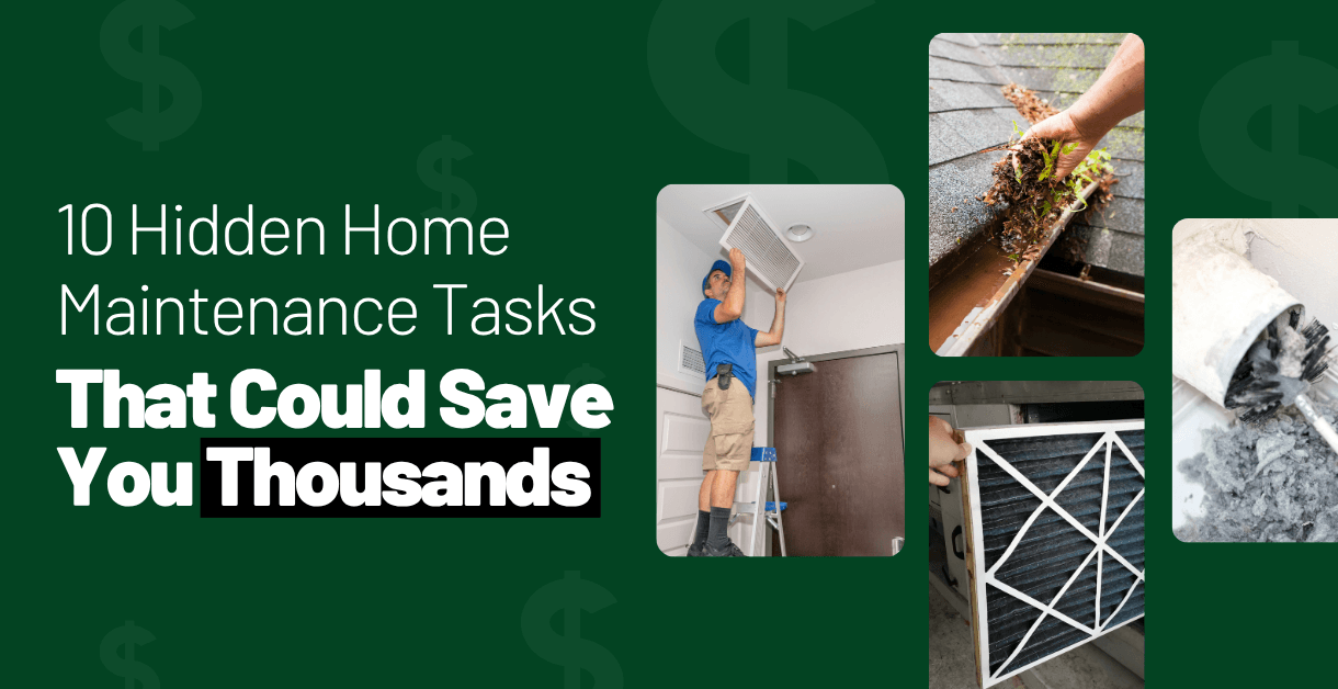 10 Hidden Home Maintenance Tasks